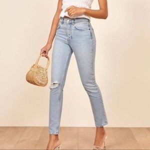 Reformation Julia high cigarette jeans